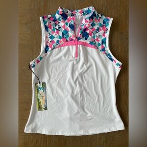 Kyodan Womens Sleeveless Golf Shirt - Size P/S